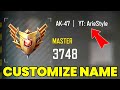 HOW TO RENAME YOUR WEAPON NAME FOR FREE IN COD MOBILE