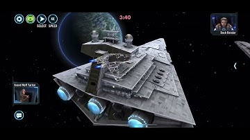 SWGoH Fleets - Tarkin w/ Fury Class Interceptor vs Profundity