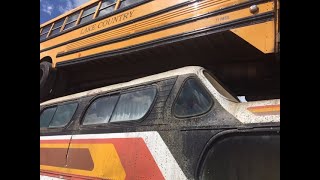 Scenicruiser #167 At the Scrap Yard: Walk-around and Walk-through by paulmontry 6,577 views 3 years ago 8 minutes, 45 seconds