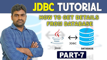 JDBC Tutorial Part 7 | How to Retrieve Data From Database Using PreparedStatement In JDBC #jdbc