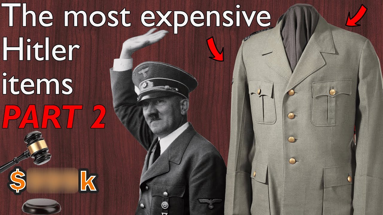 Ещё один ТОП-10 самых дорогих предметов, связанных с Гитлером, когда-либо выставлявшихся на аукци...