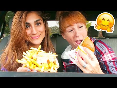 Mom Tries In-N-Outs Secret Menu For The First Time!!
