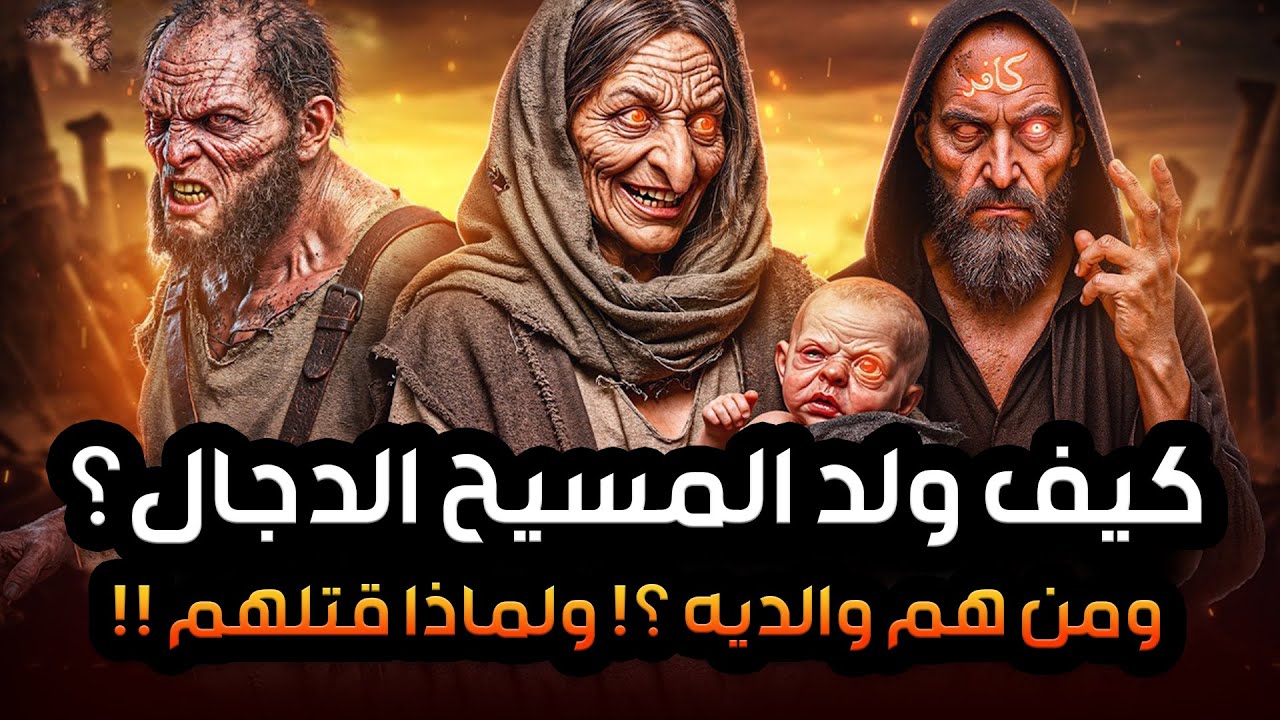 نواف السالم | كيف ولد المسيح الدجال؟ ومن هم والديه؟ وماذا حدث عند ولادته؟ولماذا قتلهـ م؟ ومتى سيظهر!