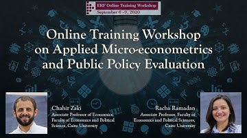 Online Training Workshop on Applied Micro-econometrics and Public Policy Evaluation - Day 4
