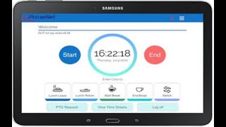 Installing the PrimeNet Kiosk app to an Android Tablet. screenshot 1
