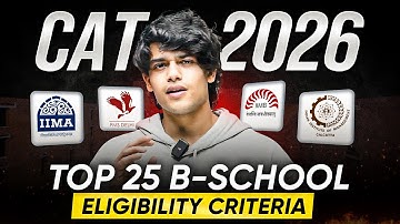 CAT 2026 Eligibility, Cutoffs & IIM Calls Explained | Minimum Percentile for IIM ABC, BLACKI