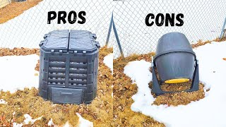 Compost Tumbler Vs. Compost Bin | Which Is The Better Option