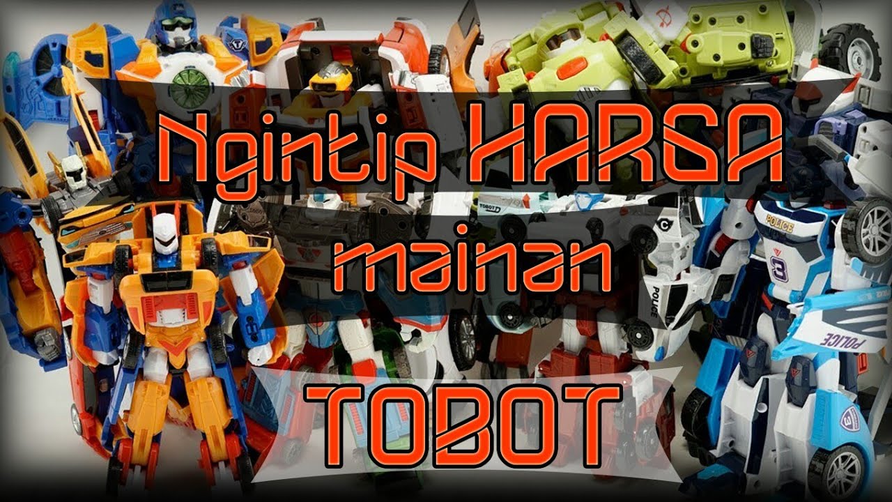 Full Tobot Adventure vs Athlon Robot Transformers Combiner Mainan #трансформеры Truck Car Toys. 