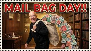 Mail Day Unboxing | Rare German Stamps and Philatelic Tools!