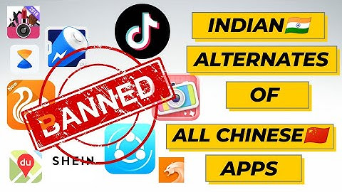 ALTERNATE  FOR CHINESE APPS | Indian Replacement Of 59 Banned Chinese  Apps | Pubg Alternative