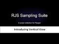 Rjs sampling suite 9 introducing vertical view