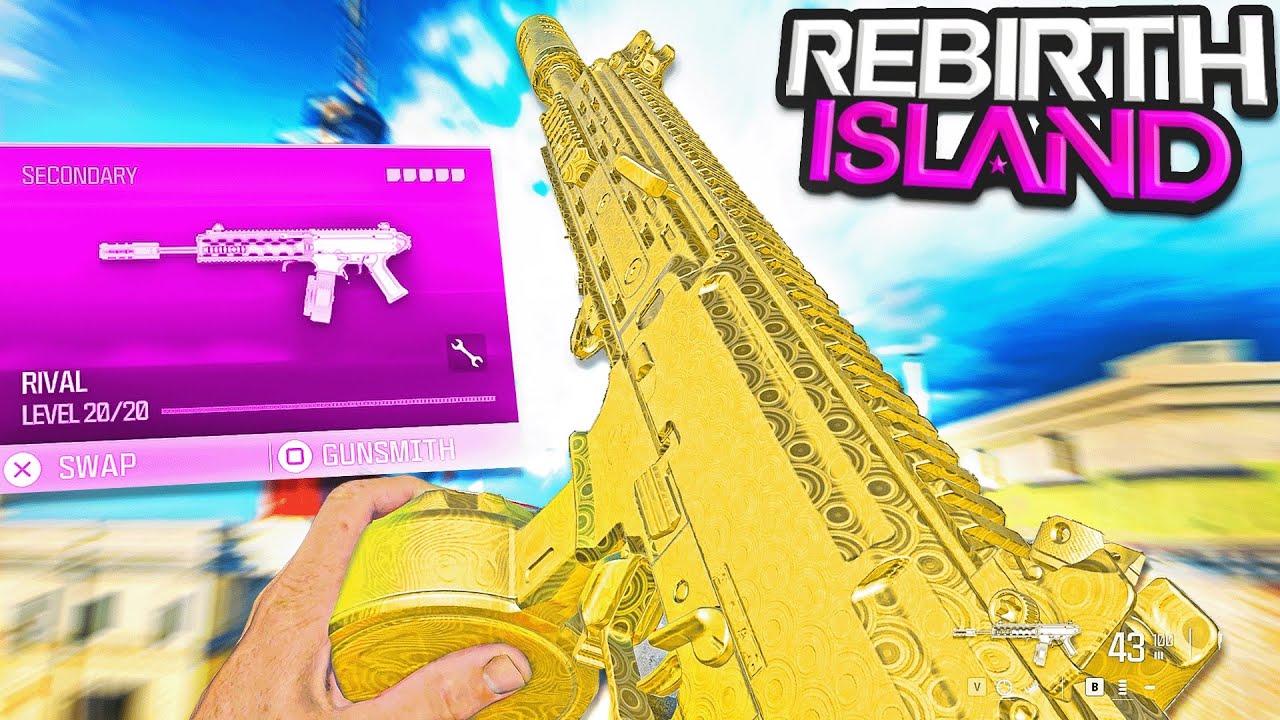 new *BUFFED* RIVAL 9 on REBIRTH ISLAND! (WARZONE 3) - YouTube