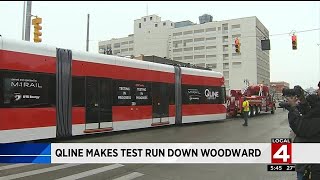 Qline makes test run down Woodward