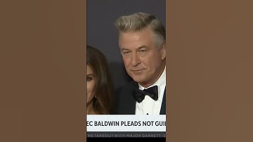 Alec Baldwin pleads not guilty in 2021 "Rust" shooting #shorts