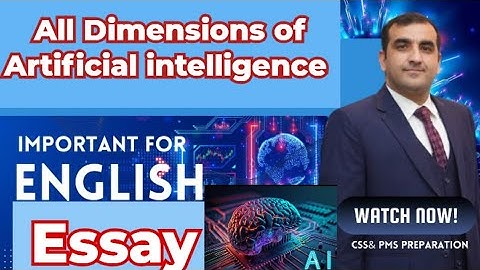 Exploring the Uncharted Territories of Artificial Intelligence (AI) for CSS/PMS/UPSC Exams #AI