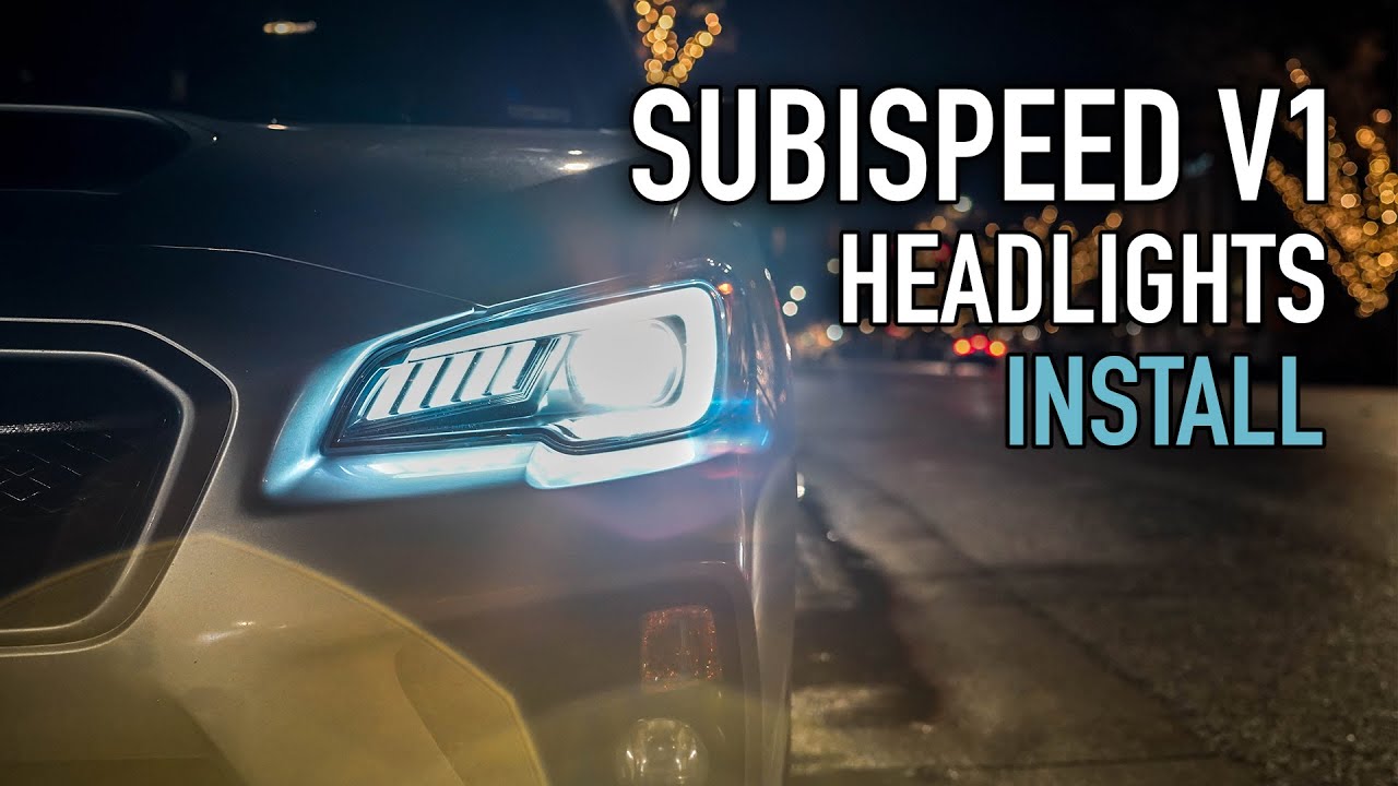GETTING A FACELIFT! Subispeed V1 Headlights YouTube