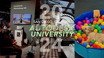 AUTODESK UNIVERSITY 2024 💻 AI, puppies, coastal views