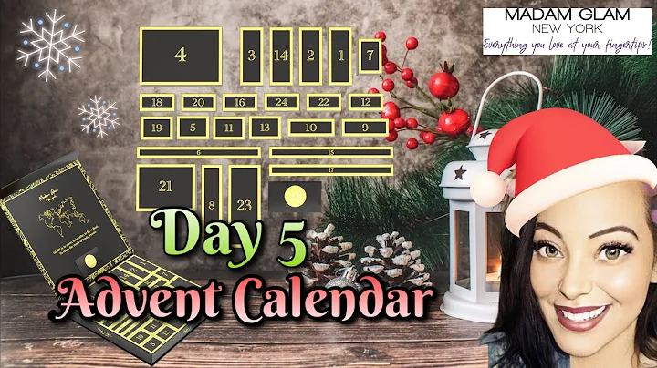 DAY 5 OF 25 🎄 ADVENT CALENDAR 📅 DAILY UNBOXINGS @madamglamofficial VLOGMAS