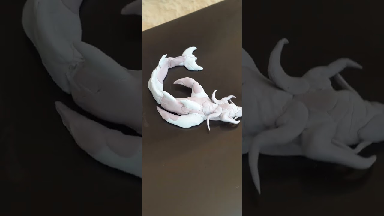 Frank's clay dragon