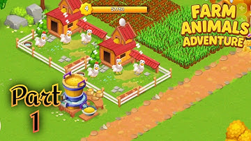🌾 Farm Animals Adventure Walkthrough Part 1 | Mobile Gameplay (Android/iOS)