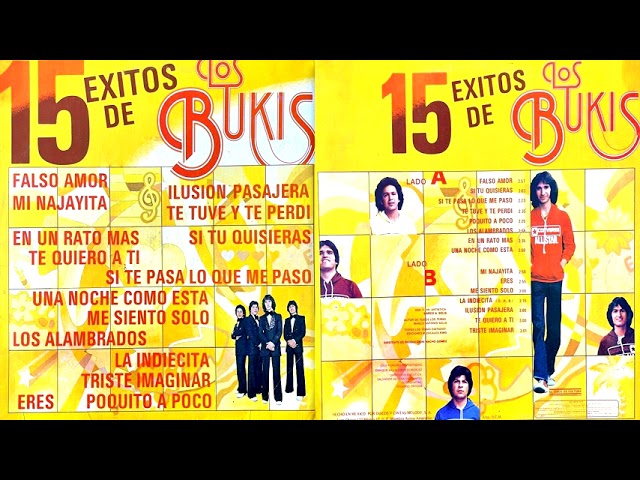 Los Bukis 15 Exitos Segunda Parte class=