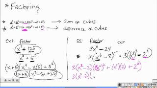 Alg 2 Section 5-4 Factor and Solve Polynomial Equations