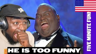 British Reaction to Lavell Crawford — Shaq Is 90 Feet Tall