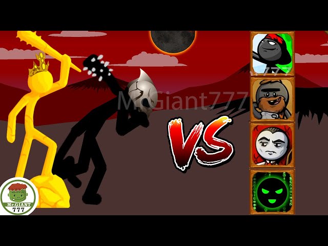 FINAL BOSS GIANT VS HACKER EXE, VAMPIRE, CAVEMAN, SKATER TOURNAMENT | Stick War Legacy | MrGiant777 class=