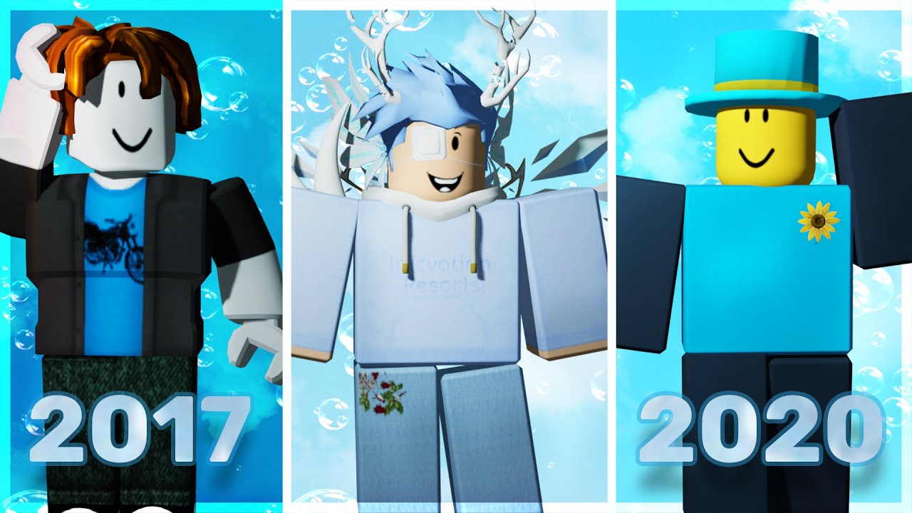 My Roblox Avatar Evolution Throughout The Years (BLUEXGEMZ) :  r/RobloxAvatars