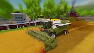 Żniwa😱🔥 Fortschritt E517🔥😱 -U-R-S-U-S- 1614 Transport zboża🔥😱PGR NA Brzozówce #3😱 screenshot 5