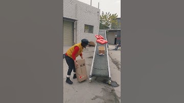 Small conveyor belt, cargo loading and unloading truck, warehousing, warehousing