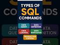 Types of SQL Commands