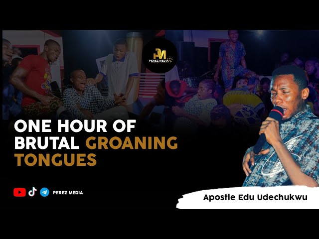 ONE HOUR BRUTAL GROANING TONGUES (HOLY GHOST FIND ME😭😭) | APOSTLE EDU UDECHUKWU SON class=
