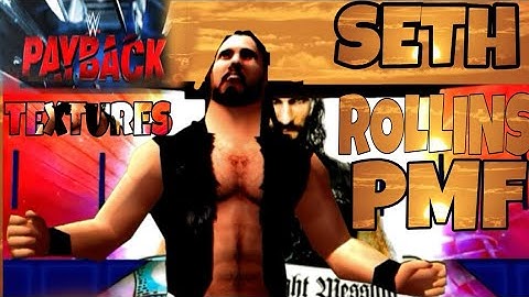 WWE 2K20 PSP Seth Rollins Payback Textures And PMF With Gameplay (Download Now) Link in Description