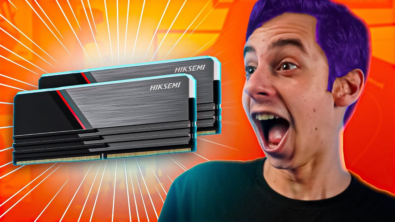 ❤️ ♪RHR♪さま❤️ Monte seu Pc DDR5 com essas MEMÓRIAS! - Hiksemi Sword RGB DDR5