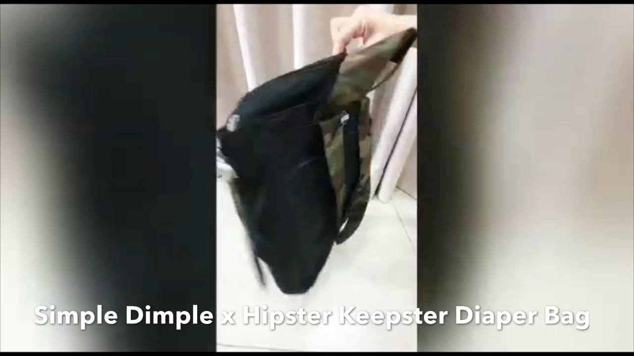 simple dimple diaper bag