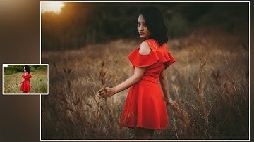 Photoshop Tutorial : Cinematic Moody Color Grading Tutorial