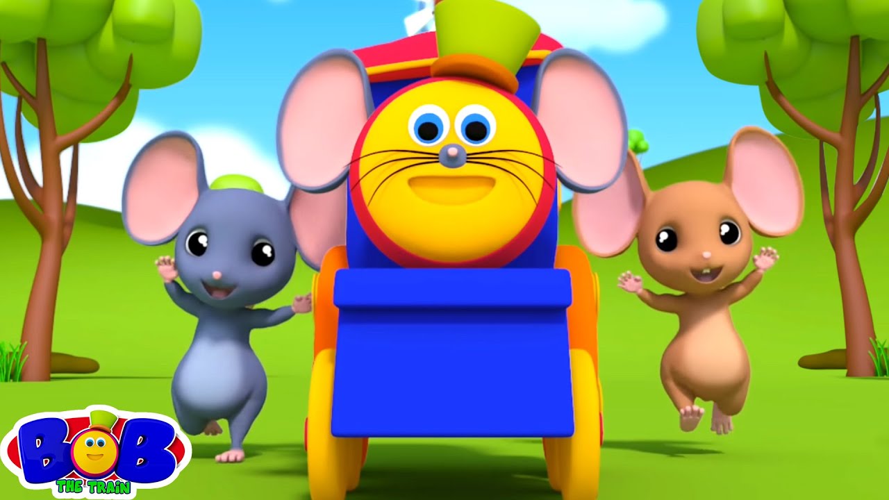 Three Blind Mice | Nursery Rhymes for Babies | Cartoon Videos for Kids | Kindergarten Songs