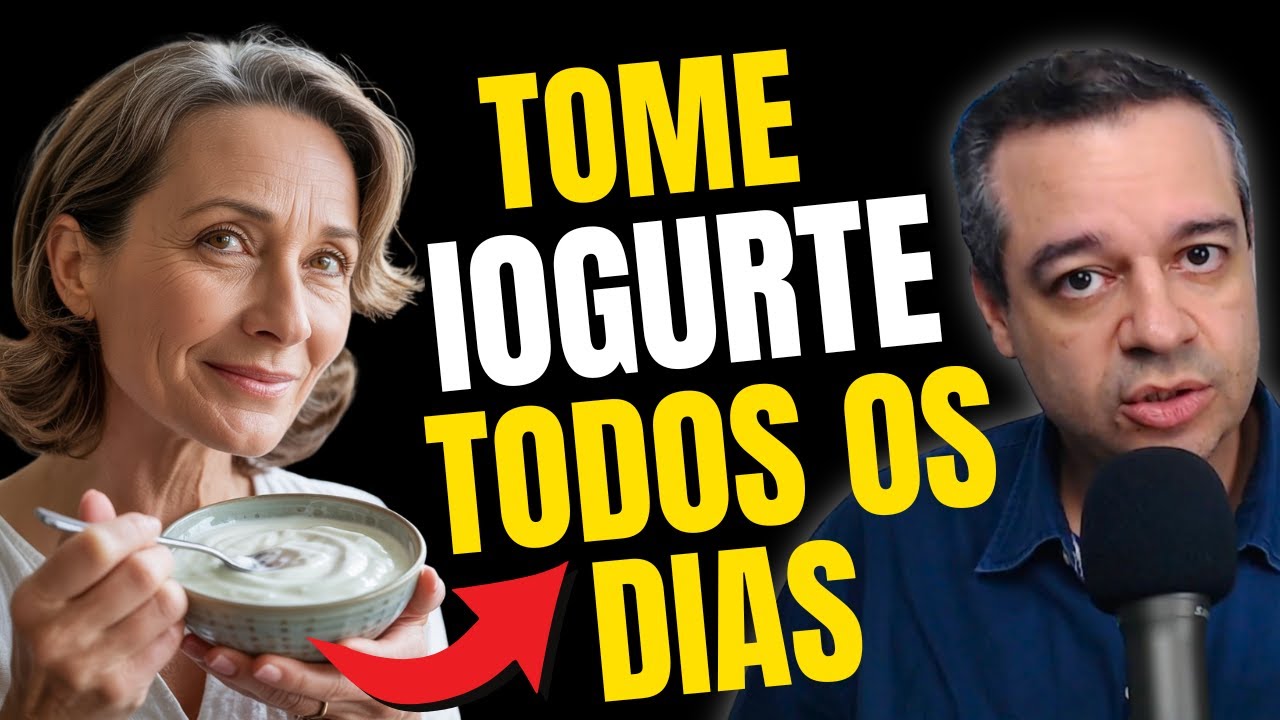 PORQUE PESSOAS ACIMA DE 60 ANOS DEVEM TOMAR IOGURTE TODOS OS DIAS | Dr Flávio Jambo