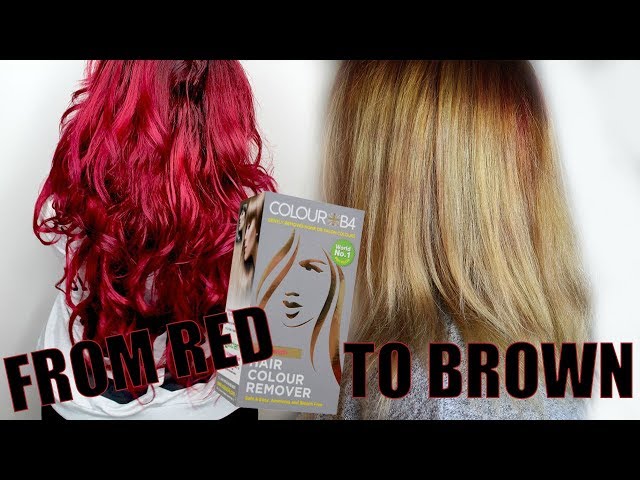 RED TO BLONDE! - COLOUR B4 