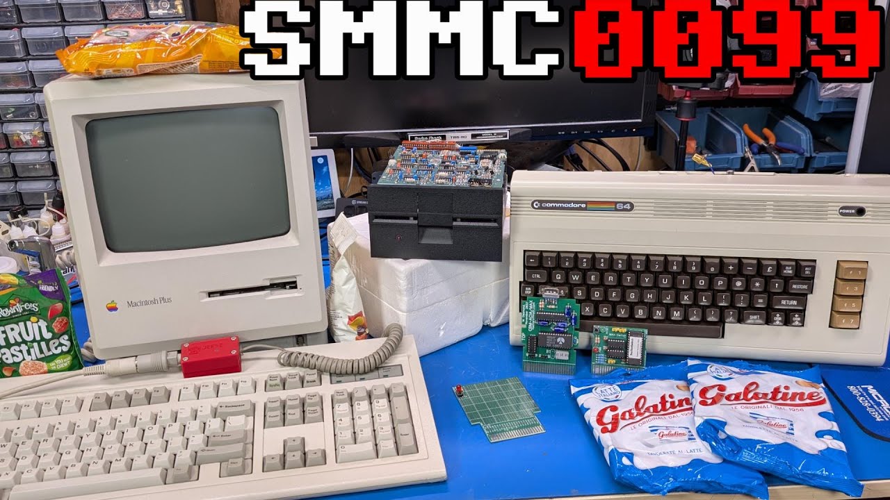 0099 PC keyboard on a Mac Plus, the ultimate C64 RAM test and a