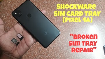 Pixel 4a Repair Update: Sim Tray Broken & Stuck Inside + Unboxing Shockware Sim Card Tray [Pixel 4a]