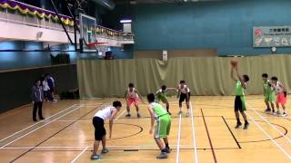 20151127 屯門學界籃球賽 B grade 初賽 【馬可賓 vs 何福堂】