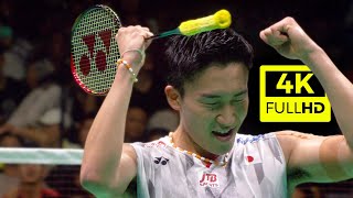 [4K50FPS] - MS - Kento Momota vs Chen Long - 2018 Badminton Asia Championships Final - Highlights