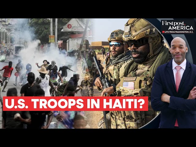 Haiti: US Troops Reportedly Build Barracks Ahead of Kenyan Police's Deployment | Firstpost America class=