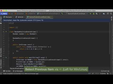 IntelliJ IDEA Tips & Tricks #25: Use Cmd + Up Arrow to Jump to Navigation Bar
