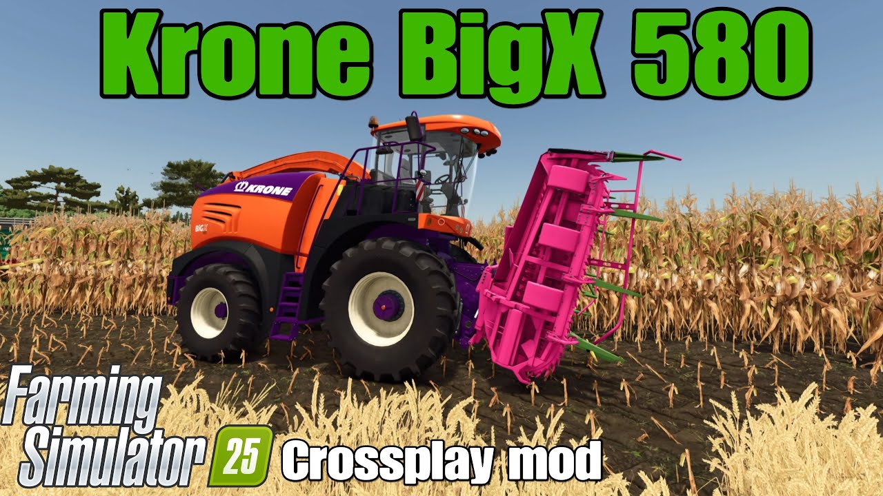 Krone BigX 580 / FS25 crossplay mod