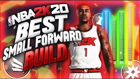 STAX REVEALS The BEST SMALL FORWARD BUILD!! |OVERPOWERED POINT FORWARD BUILD IN 2K20!!