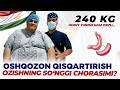 240 KG VAZN ORTIDAGI MASHAQQAT | OSHQOZON QISQARTIRISH SO‘NGGI CHORASIMI? #Semizlik