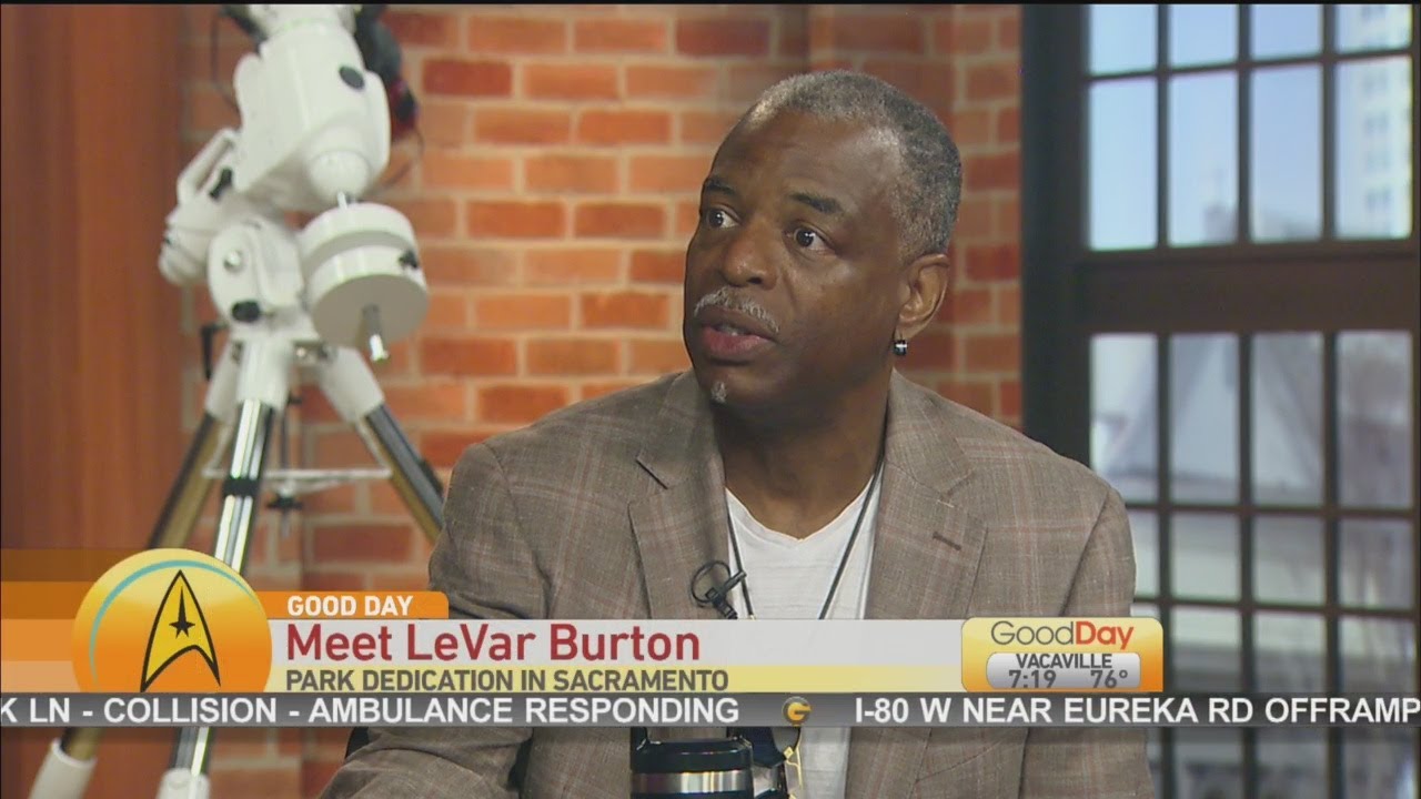 Levar Burton In Town Youtube